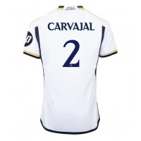 Pánský Fotbalový dres Real Madrid Daniel Carvajal #2 2023-24 Domácí Krátký Rukáv